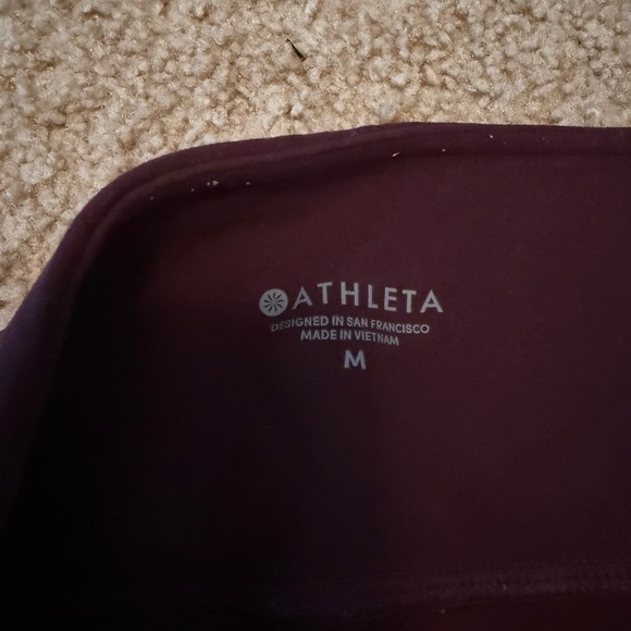 Athleta Deep Purple Leggings - Picture 2 of 5